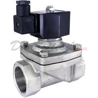 1-1/4" stainless steel solenoid valve 2-way