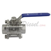 WOG1000 SUS304 3-Piece Ball Valve 3/4" NPT