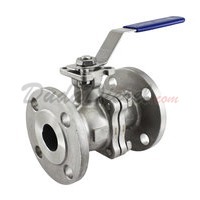 150 lb 2PC Flange Ball Valve 1-1/4" NPT