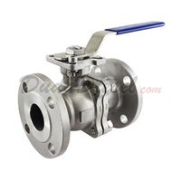 150 lb 2PC Flange Ball Valve 1-1/2" NPT 