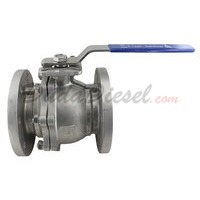 150 lb 2PC Flange Ball Valve 4" NPT 