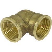 G-thread Brass 1/2" Elbow Fitting