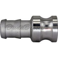 1/2" Cam Lock Plug x Hose Barb Adapter