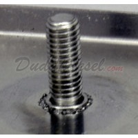 M8 mounting stud close up