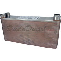 B3-23A 60 plate heat exchanger stainless steel copper brazed 3/4" Female NPT