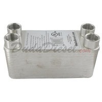 B4-12A (Nickel) 30 Plate Heat Exchanger 3/4" Female NPT