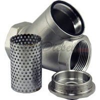 2" Inline Y type filter strainer stainless steel