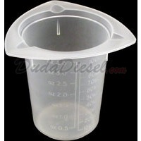 100ml tri-pour chemical resistant polypropylene beaker