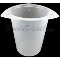 800ml tri-pour chemical resistant polypropylene beaker