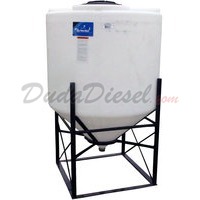 240 gallon full drain cone tank with stand