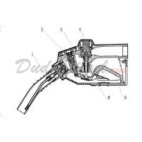 1" nozzle drawing