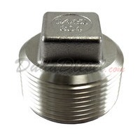 Square Plug 1-1/4"