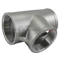 Tee, 2-1/2", SUS304